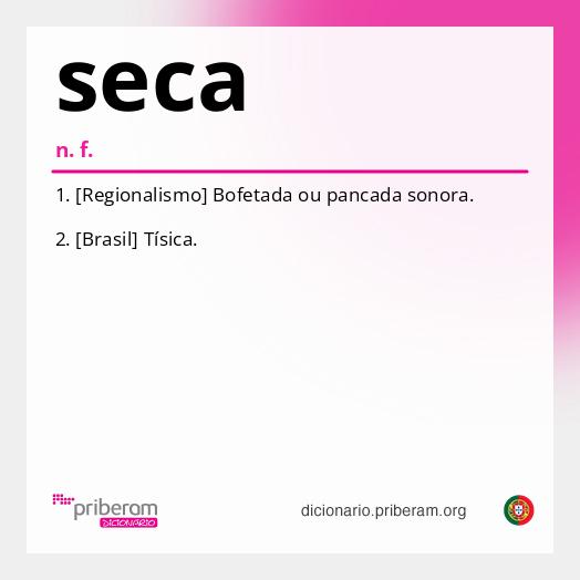 Significado de seca